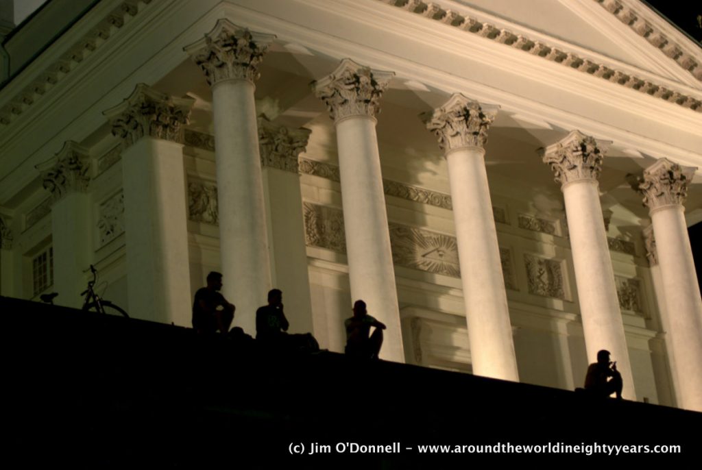 Helsinki at night